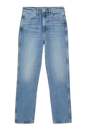 '70s Cigarette High-Rise Straight Jeans